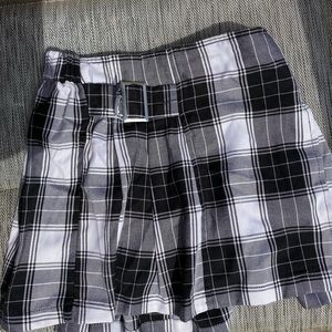 Justice Girls Plaid Skirt